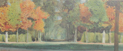 Сомов К.А. Осень в Версальском парке