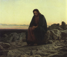 Крамской И.Н. Христос в пустыне