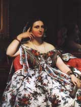 Энгр Ж. Портрет мадам Инес Муатесье. 1856 г. 