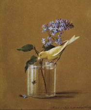 Толстой Ф. Ветка сирени и канарейка