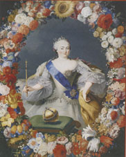 Г.Г.И. фон Преннер. Портрет империатрицы Елизаветы Петровны