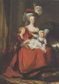 Э. Виже-Лебрен. Портрет Марии-Антуанетты, королевы Франции, с детьми. 1787