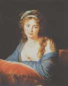 Э. Виже-Лебрен. Портрет графини Екатерины Скавронской. 1790