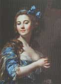 Мари Габриэль Капет. Автопортрет. 1783