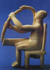 Статуэтка арфиста. Древняя Греция. 3200-2700 гг. до н.э.