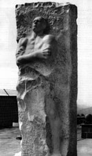 Памятник генералу Д. М. Карбышеву. 1963. Австрия.  Скульптор В. Цигаль