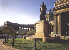 Памятник фельдмаршалу М. Барклай-де-Толли. Санкт-Петербург. Скульптор Б. Орловский