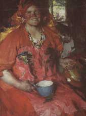 Архипов А. Девушка с кувшином. 1927