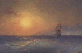 И. Айвазовский. У крымских берегов. 1890