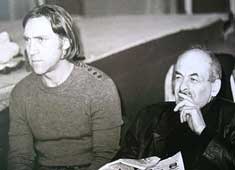 Владимир Высоцкий и Булат Окуджава